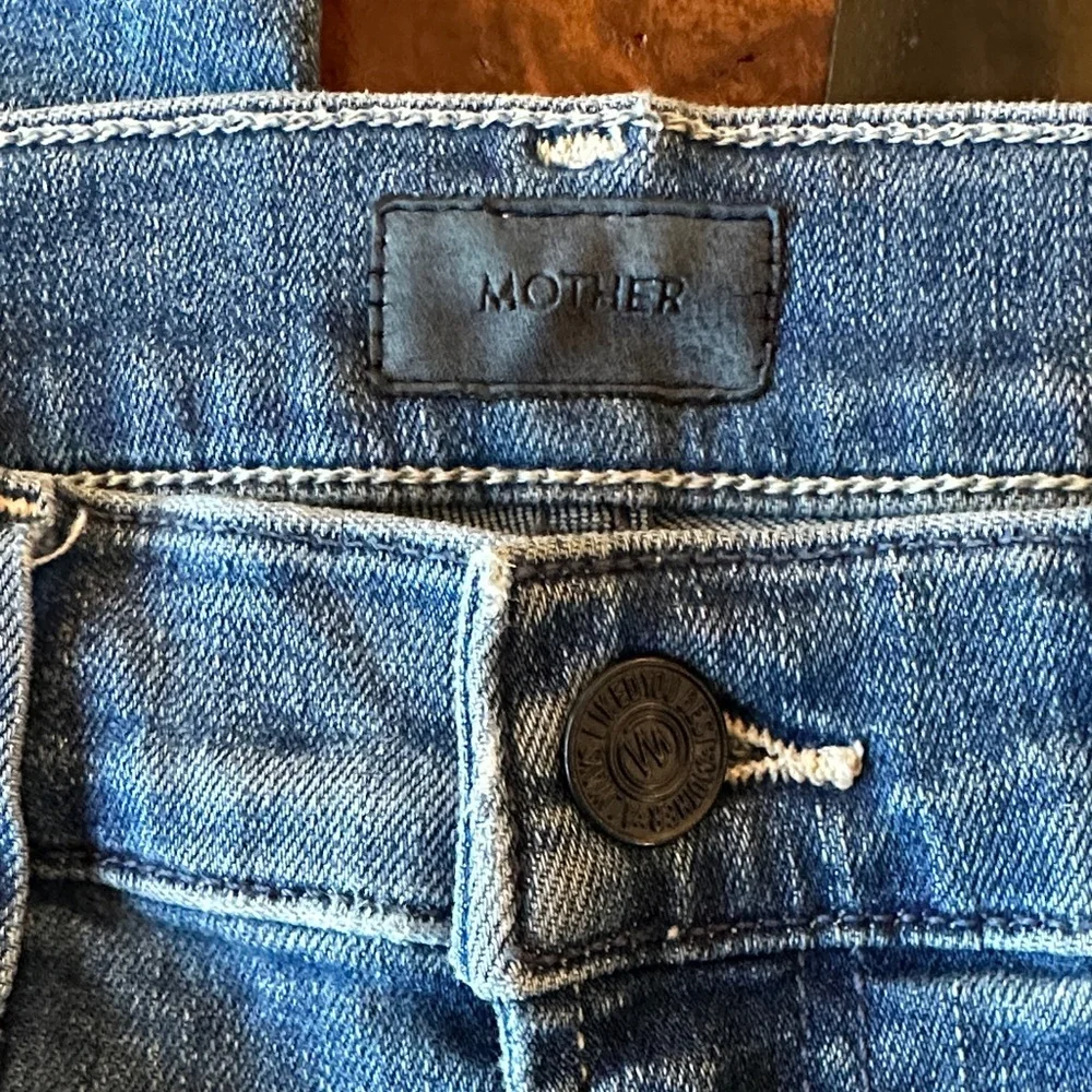 MOTHER Blue Flare & Wide Leg Jeans - Picture 2 of 9